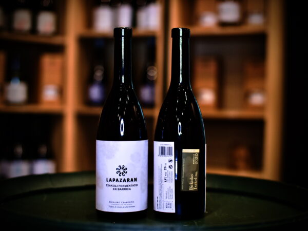 Lapazaran fermentado en barrica 2020