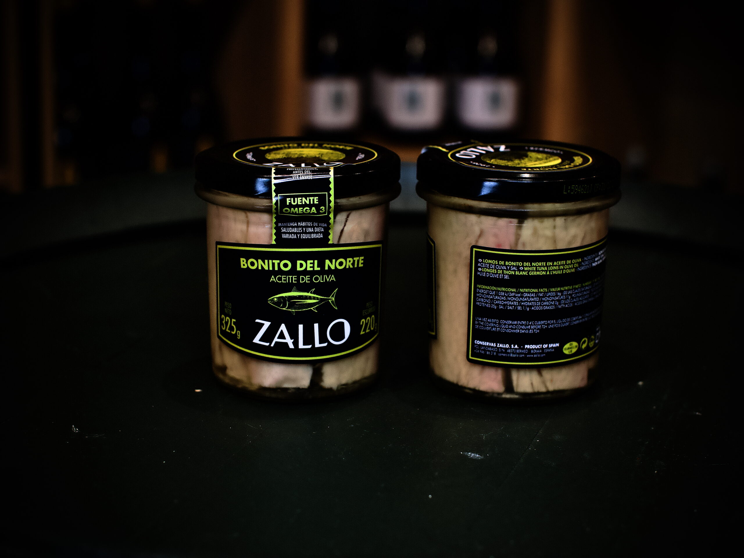 Bonito del norte aceite de oliva Zallo cristarl 325gr P1003573