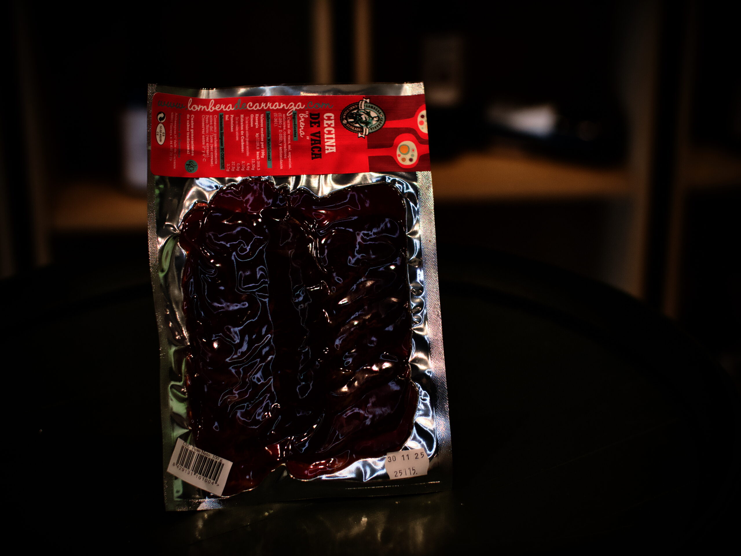 cecina de vaca lombrera de Carranza P1003644