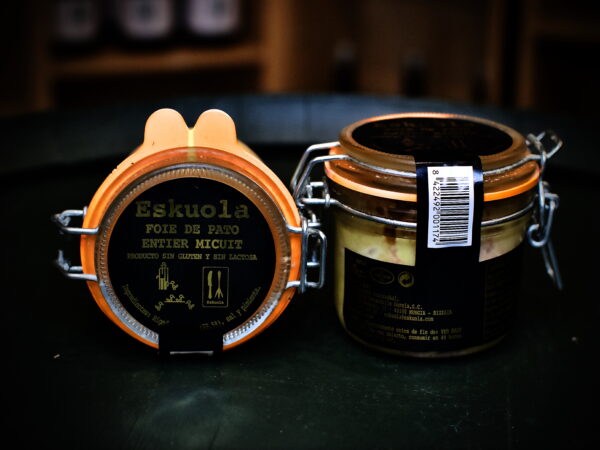 Foie de pato Eskuola entier micuit  cristal