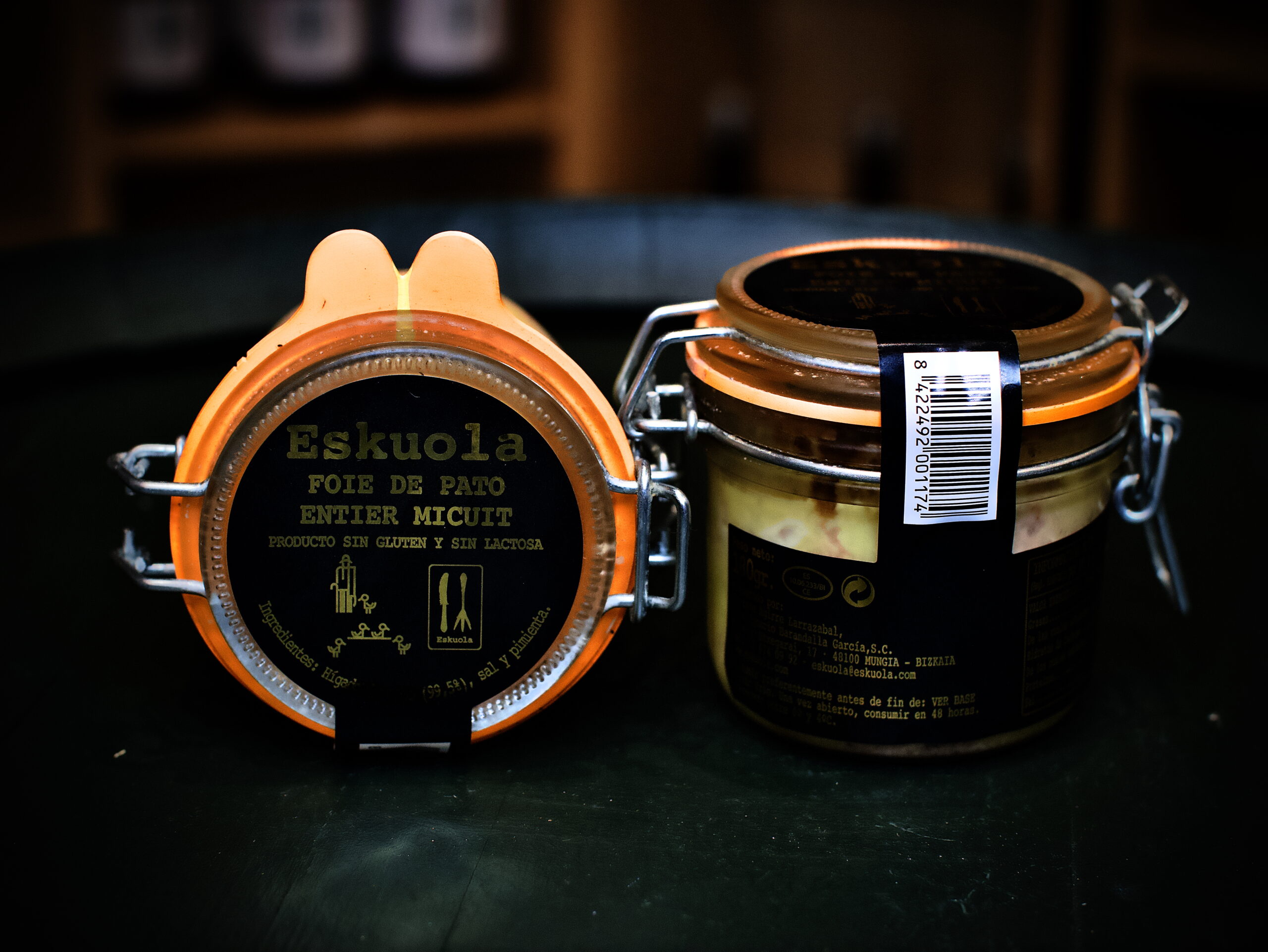 Foie de pato Eskuola entier micuit cristal P1003584
