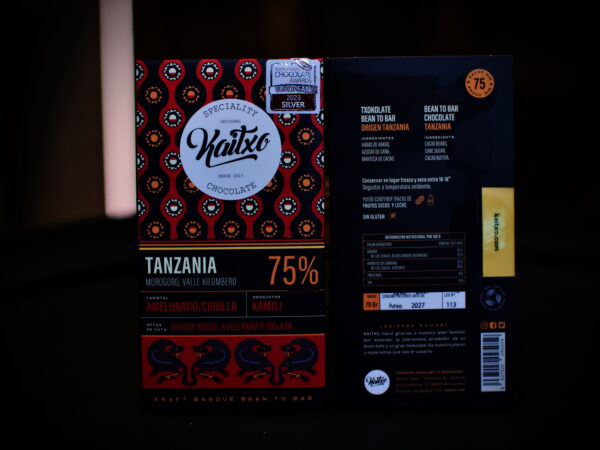 Kaixo chocolate de Tanzania melonado criollo